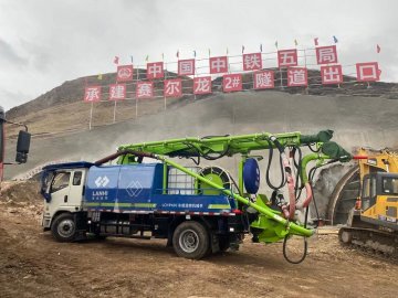 濕噴機械手，一種高效、精確的混凝土噴射設備
